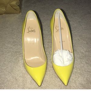 CHRISTIAN LOUBOUTIN YELLOW